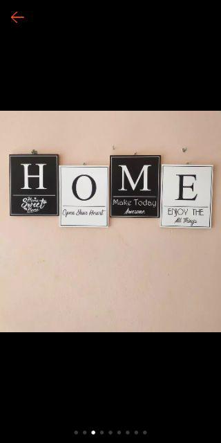 Hiasan Dinding Pajangan Home Sweet Home