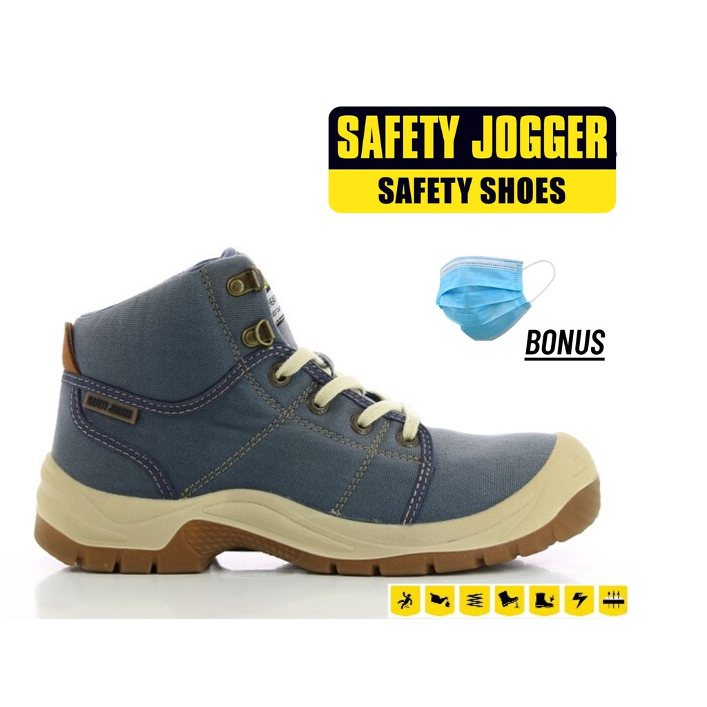 Sepatu Safety JOGGER DESERT BLUE S1P SRC