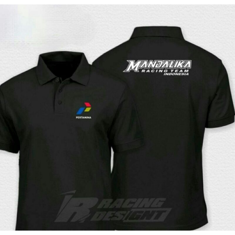 kaos kerah Mandalika Racing Team#1