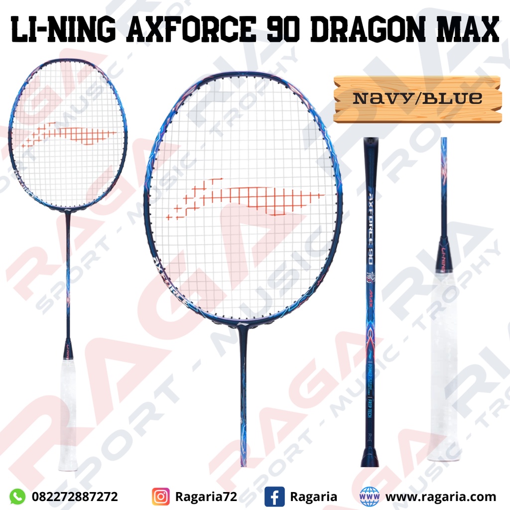 Raket Badminton LI-NING AXFORCE 90 DRAGON MAX