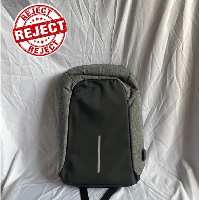 [OBRAL RIJEK] Tas Ransel Laptop Anti Maling dengan USB Charger Port