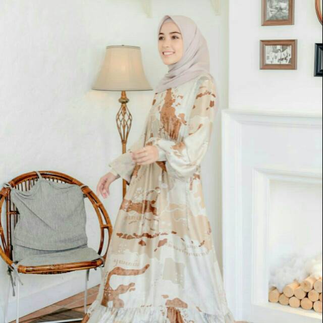 Ready soon Samosir Dress in Kayu size L by Wearing Klamby