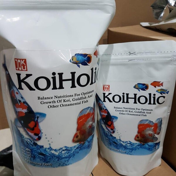 Pakan Ikan Koi Holic KoiHolic 250gr Makanan Pelet Mas Koki Hias 1-2 mm