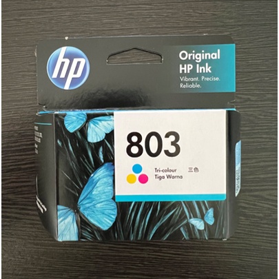 Tinta HP 803 Black / Color Original Ink Cartridge