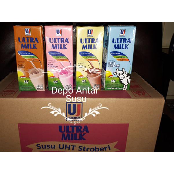 

➨ Susu Ultra 200ml (1karton 24pcs) - Taro ←