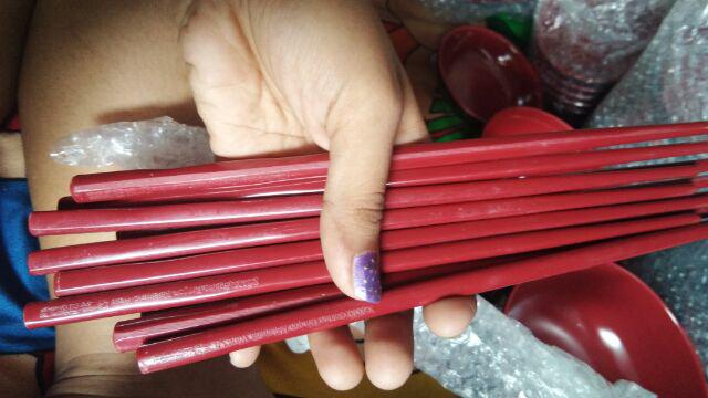 Set Komplit Melamin Golden Dragon