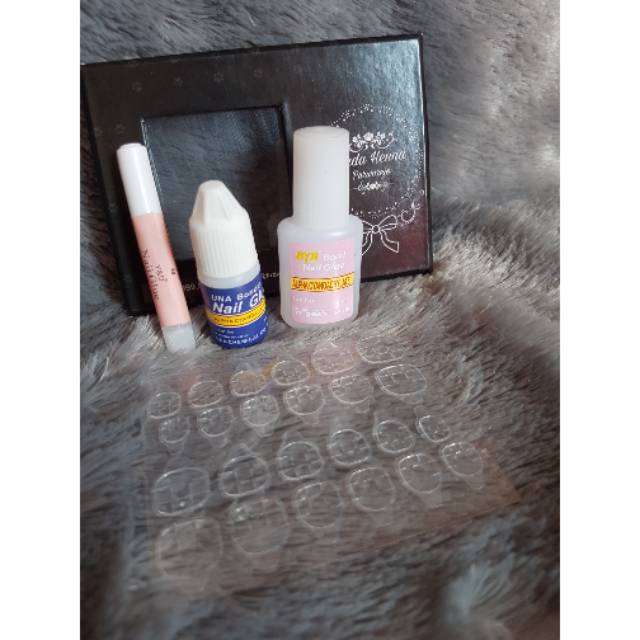 Lem Kuku Palsu Lem Gel Lem Cair Lem Fakenails