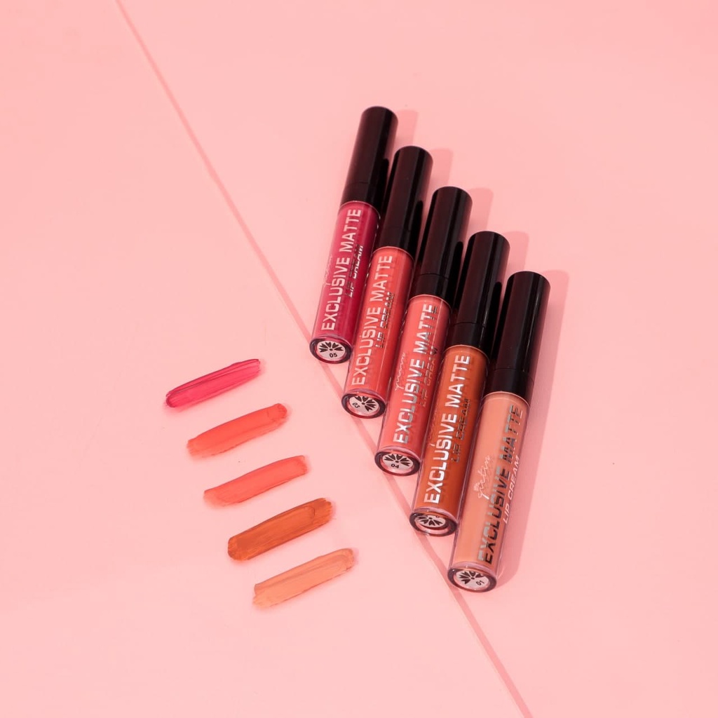 LF - Gietin Lipstick Exclusive Matte Lip Cream Lembut Melembabkan &amp; Ringan GT03