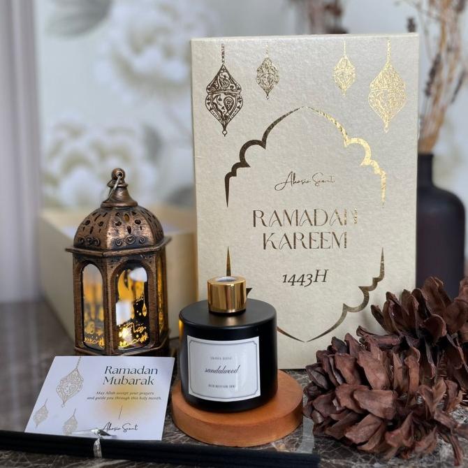 

akasia scent Hampers Lebaran Reed Stick Fiber Diffuser Candle Soap Bar