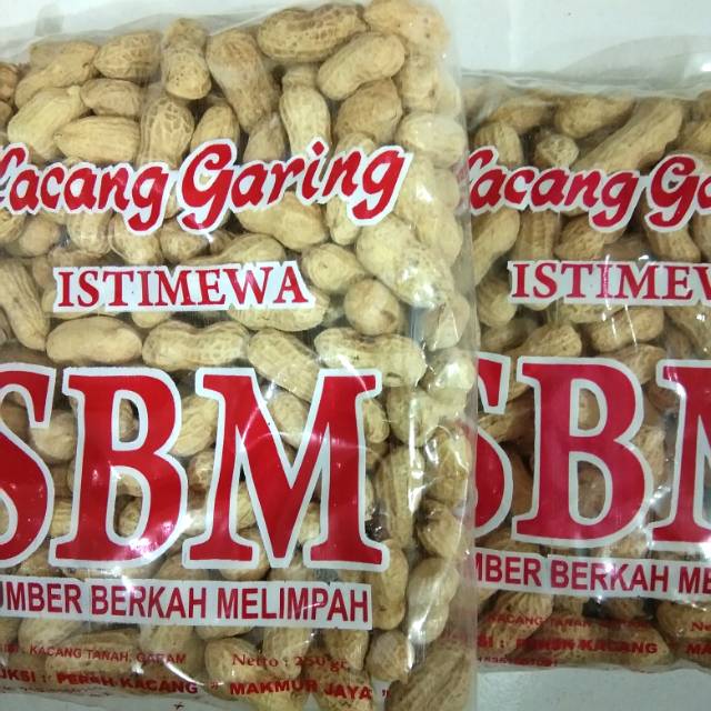 

Kacang Kulit Garing Istimewa SBM 250g