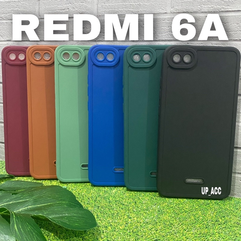 REDMI 5A 6A 7A 9A 9C 10A Case Pro Camera Protect / Case Candy Makaron TPU lens Protector Kamera / Casing Hp