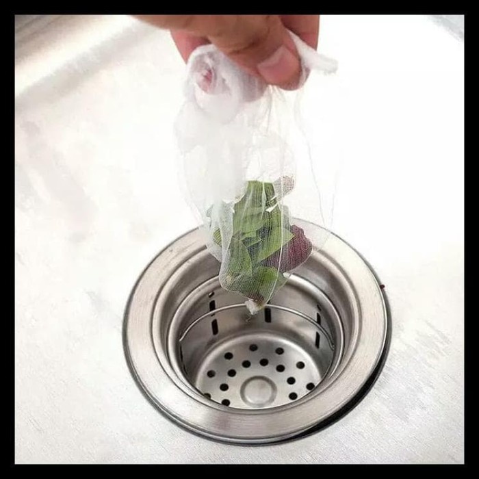 Kantong Saringan Wastafel Sekali Buang Jala Jaring Sampah Untuk Wastafel Dapur Filter Net BT064