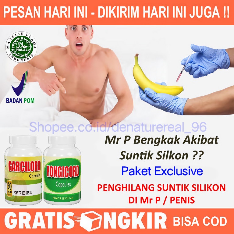 Paket Exclusive Penghancur Cairan Bekas Suntik Silikon - Urang Aring Pada Alat Vital Manjur