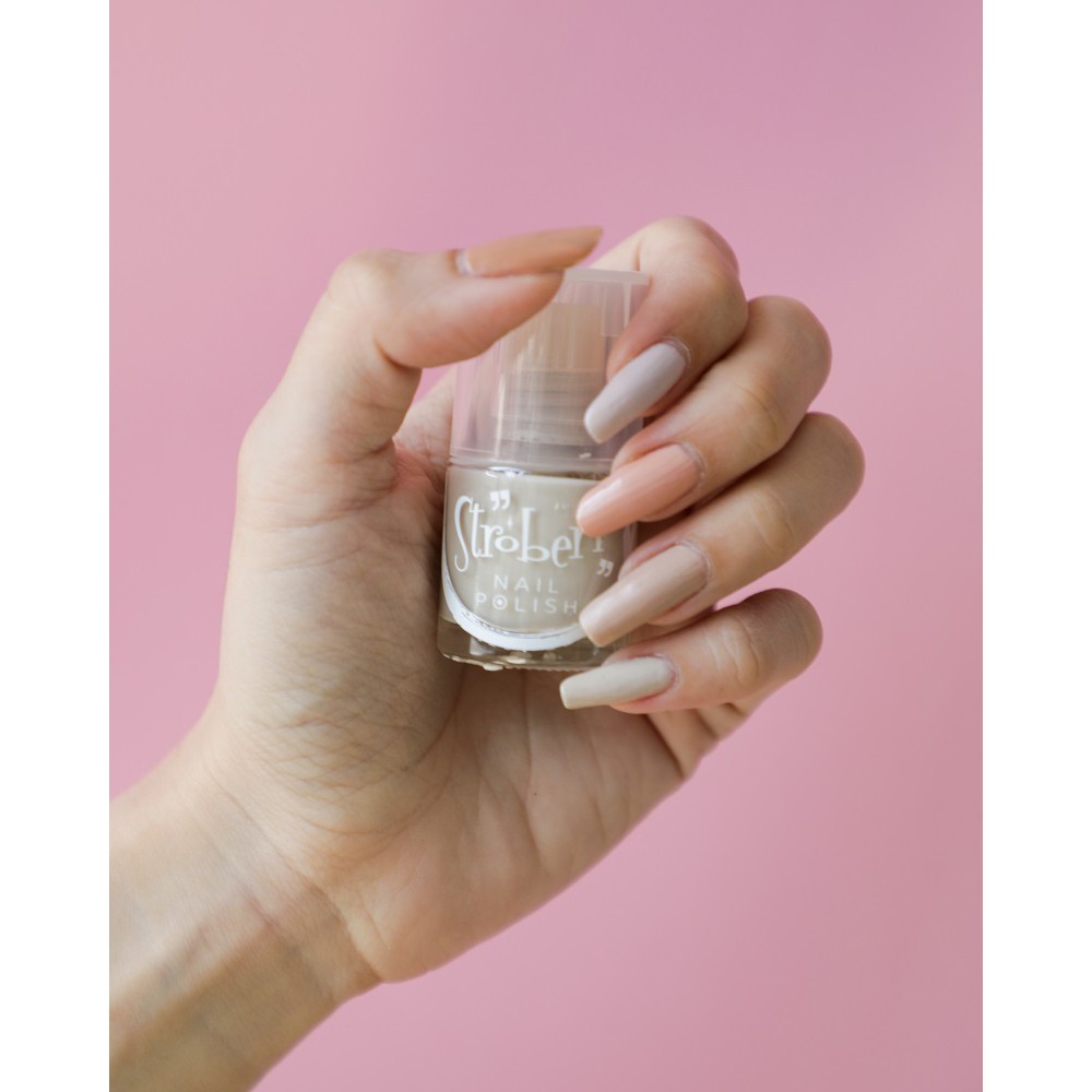 Stroberi Nail Polish Sand - 039 | Shopee Indonesia