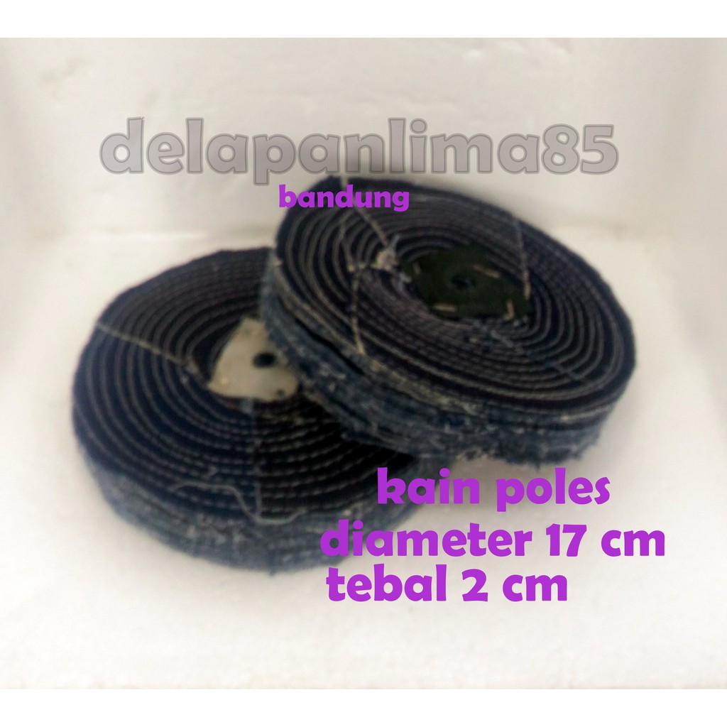 KAIN POLES JEANS TEBAL 2 CM