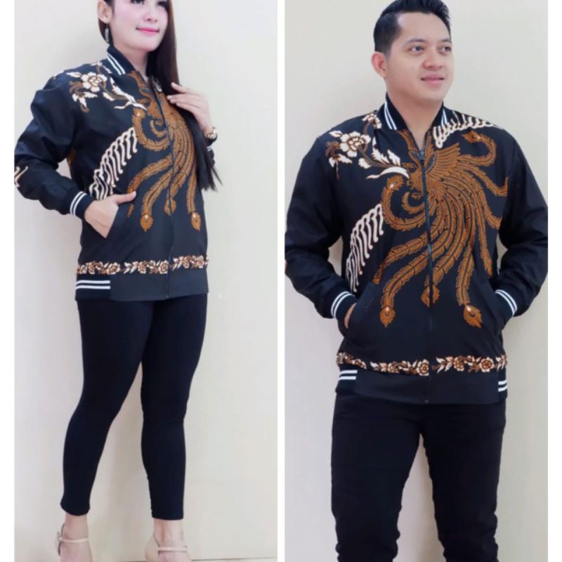Jaket Bomber/Jaket Batik Pria wanita trandy
