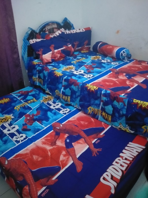 Sprei Sorong 2in1 Karakter Merk Fata Uk. 120x200