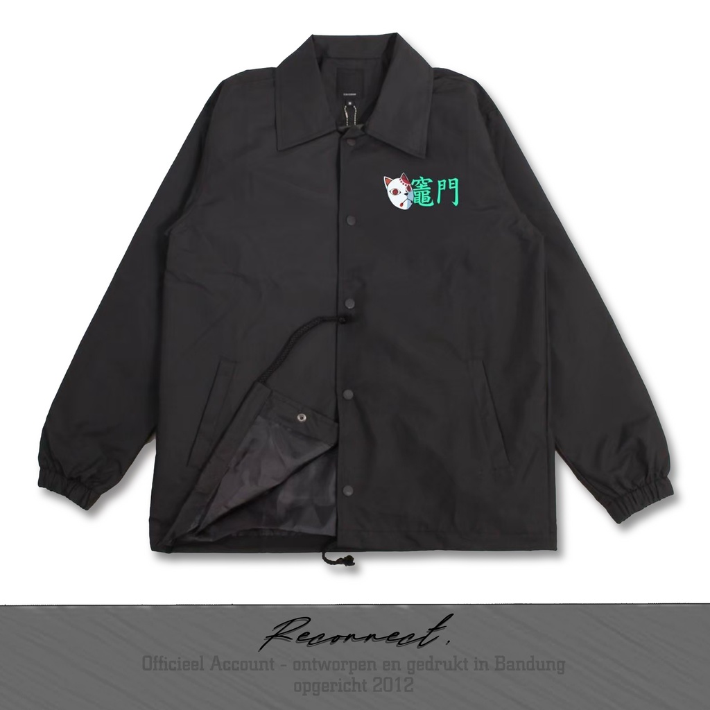 Reconnect Coach Jacket Demon slayer Tanjiro Kamado - Unisex