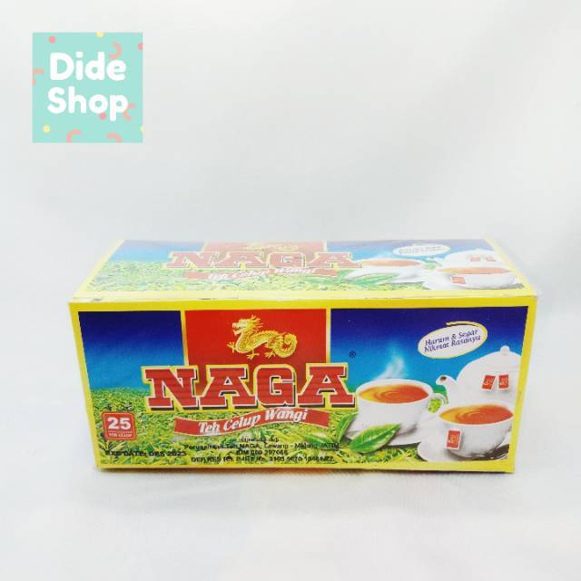 

Teh Naga Celup Kotak Isi 25pcs