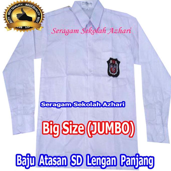 [PRODUK GNYUZ] BAJU SEKOLAH SD PANJANG JUMBO-BAJU SD PANJANG-SERAGAM SEKOLAH SD PANJANG-SERAGAM SD I