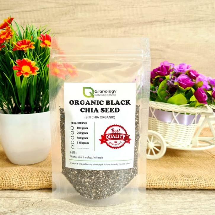 

[KODE W8NV9] Organic Chia Seed Peru kualitas terbaik (100 gram) by Granology
