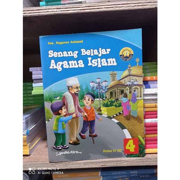 NEW-PROMO Buku SD Senang Belajar Agama Islam dan Budi Pekerti Kelas 4 Yudhistira- 3.1.23
