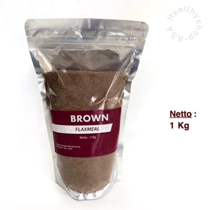 

Brown Flax Meal / Flax Powder / Bubuk Rami Coklat 1 Kg