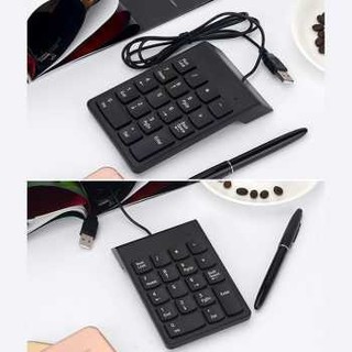 MINI KEYBOARD/KEYPAD NUMERIC WIRELESS 2.4GHZ JARAK 10