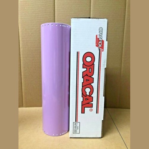 ORACAL 651 042 LILAC Gloss Matte Doff Sticker BTS Ungu Muda Skotlet Lentur Lebar 126 cm Pastel