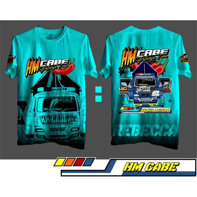 kaos Truk kaos trek kaos truck kaos hm cabe