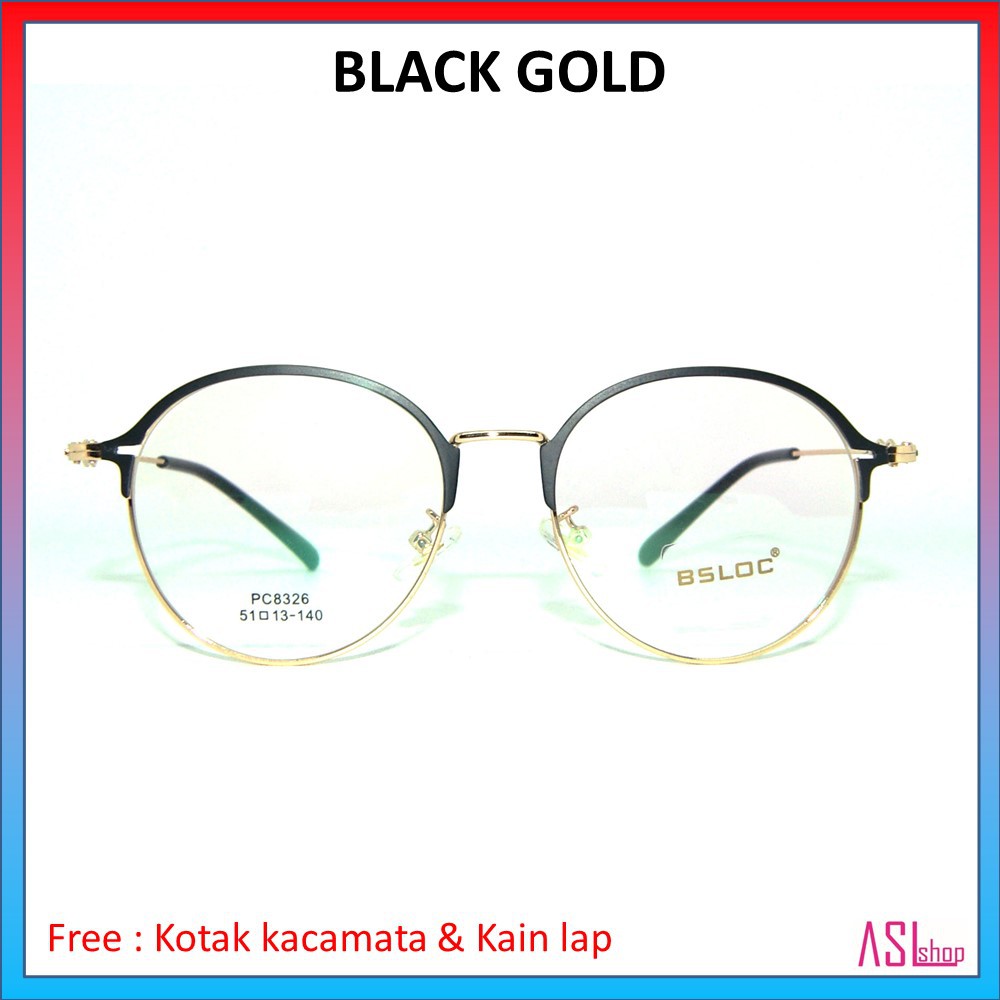 FRAME KACAMATA MINUS (KODE : PC 8326)