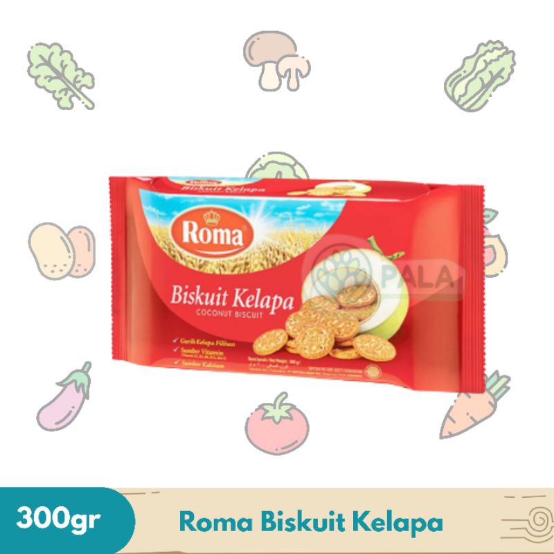 

Roma Biskuit Kelapa 300gr