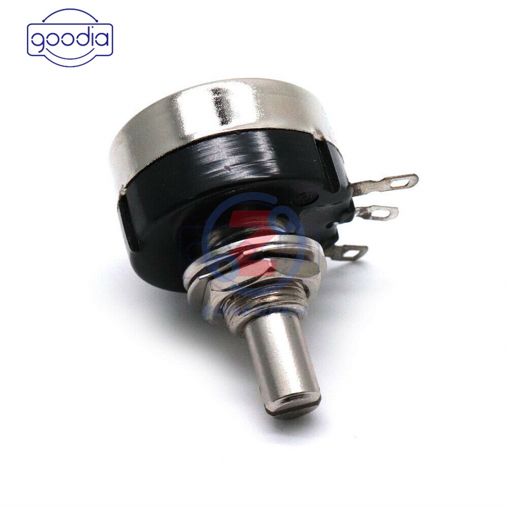 Kenop Potentiometer Rv24Yn20S 1/2/5/10/20/50/100/200/500k Dengan Film Karbon