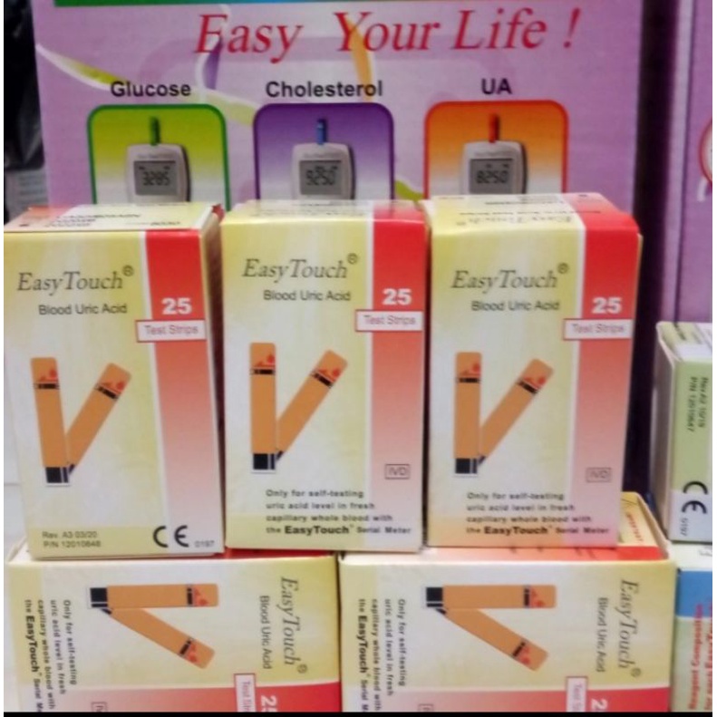 easy touch asam urat/strip asam urat easy touch