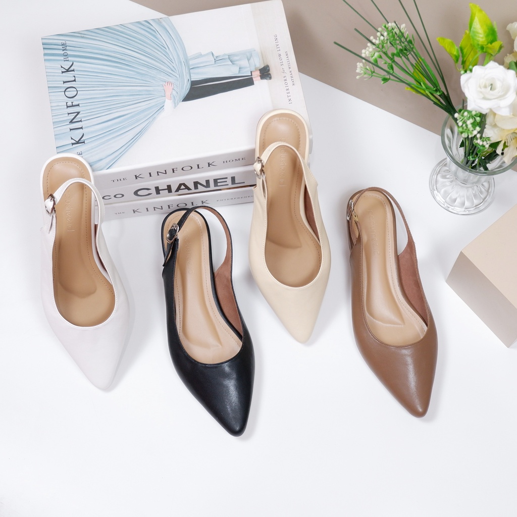 Padushee.id - sepatu wanita || LUXIA || heels 3 cm / mules wanita