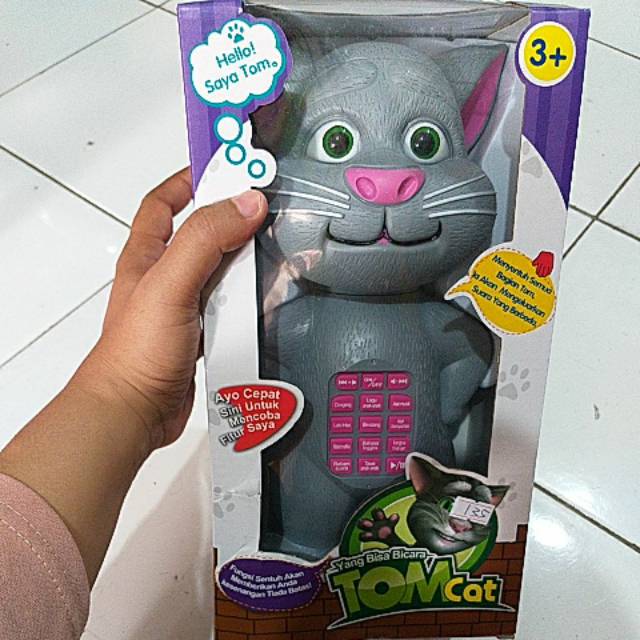 Mainan anak talking tom cat yang bisa bicara