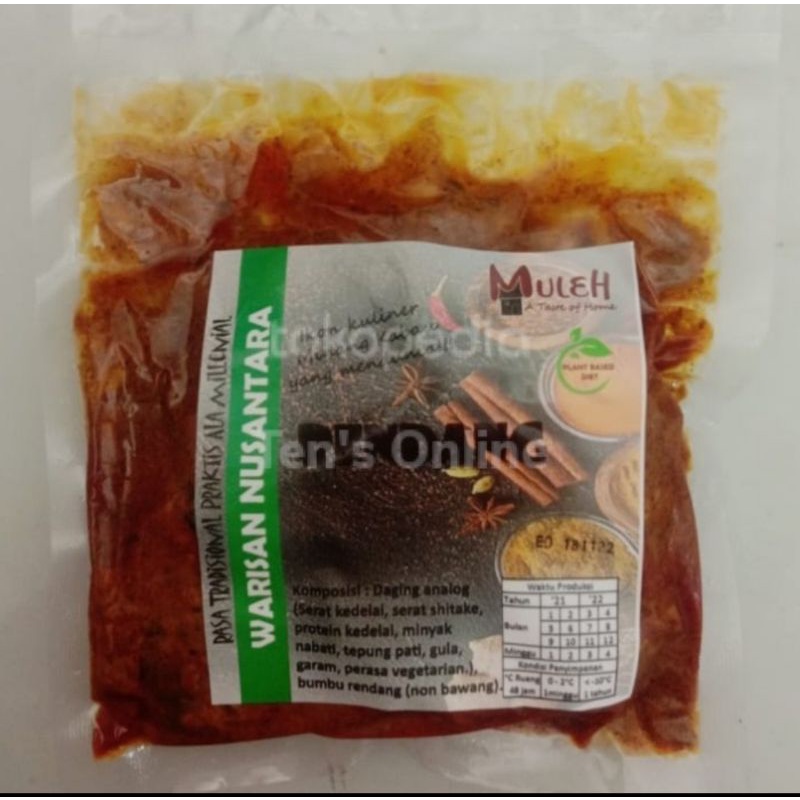 

Rendang Vegetarian Siap Saji