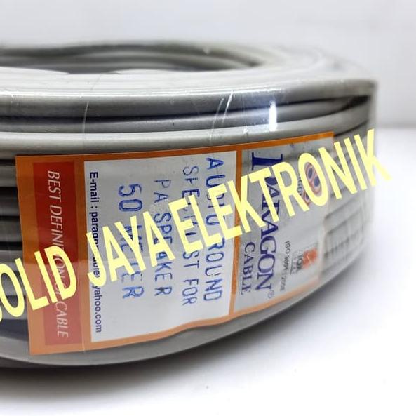 Diskon✔️KABEL SPEAKER TOA PARAGIN 2X18 3.6AMP 1 ROL CORONG KABEL PA PARAGON SPESIALIST TOA KABEL SPE
