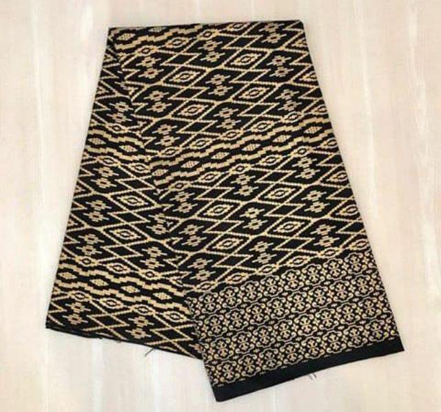 Tmj Kain Batik Sogan Brama Set Embos / Batik Asli Pekalongan / Batik Ori Pekalongan