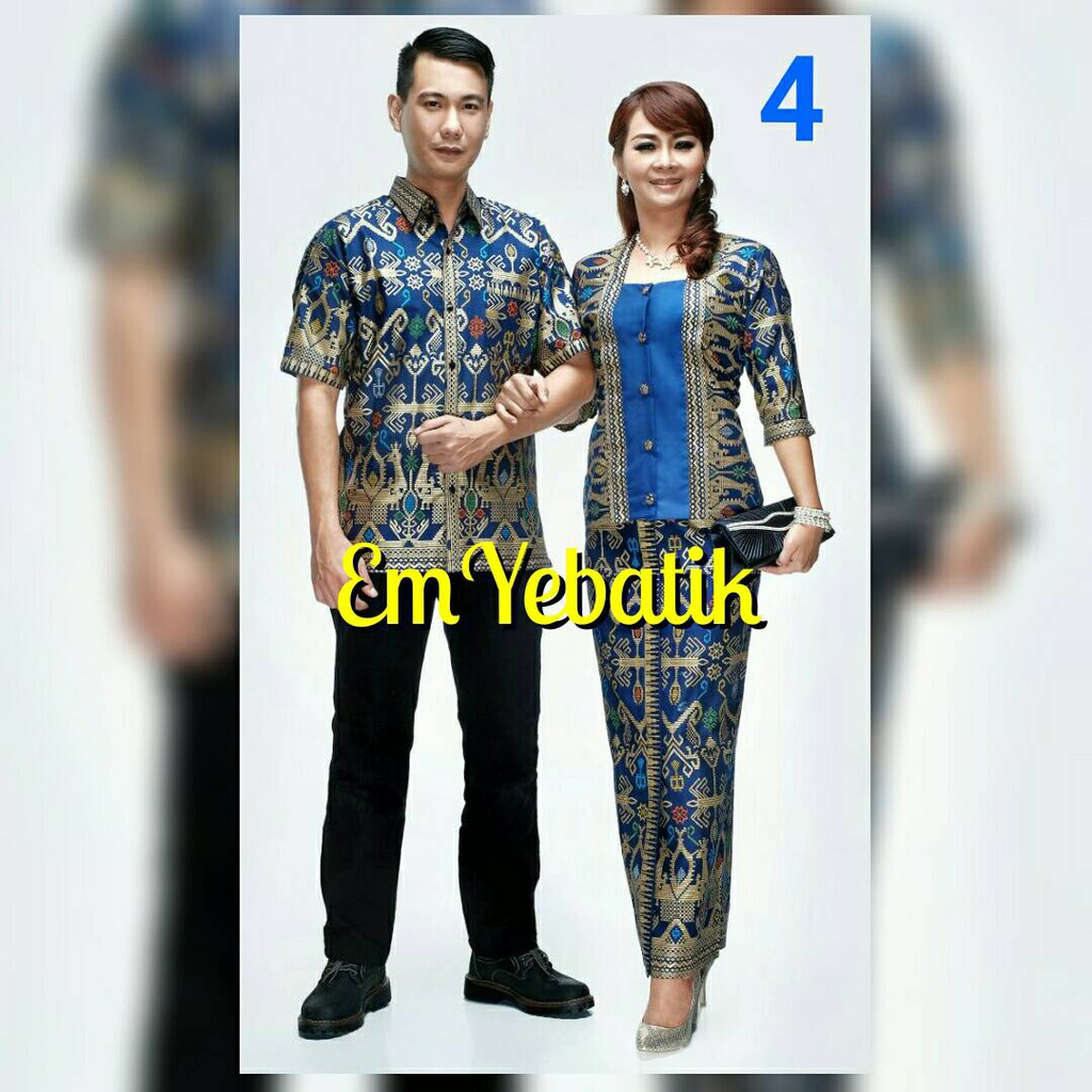 Promo Sarimbit Couple Pasangan Batik Rok N Blus Wanita Narita Prodo Span Panjang Biru GZGNQwT6qw3OK