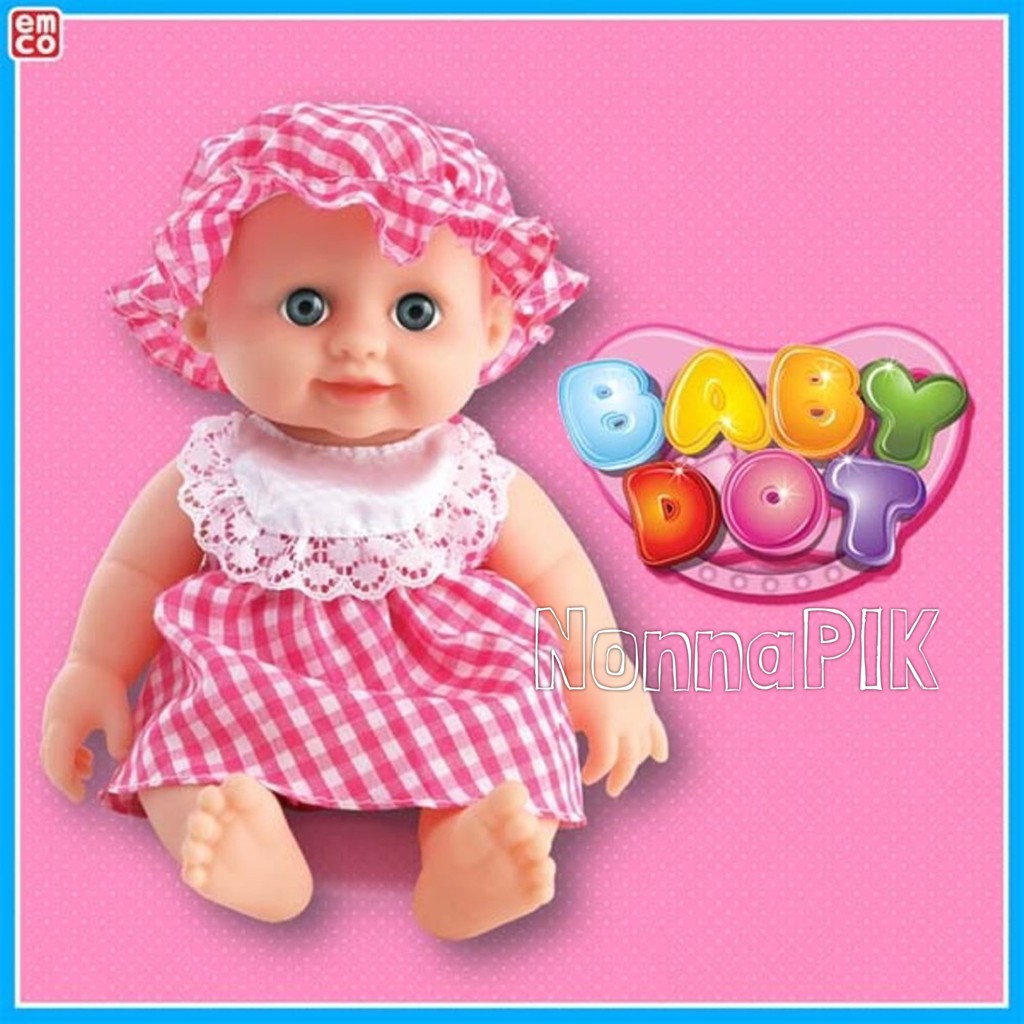 Emco Baby Dot Boneka Emco Mainan Anak-anak Boneka Lucu Imut