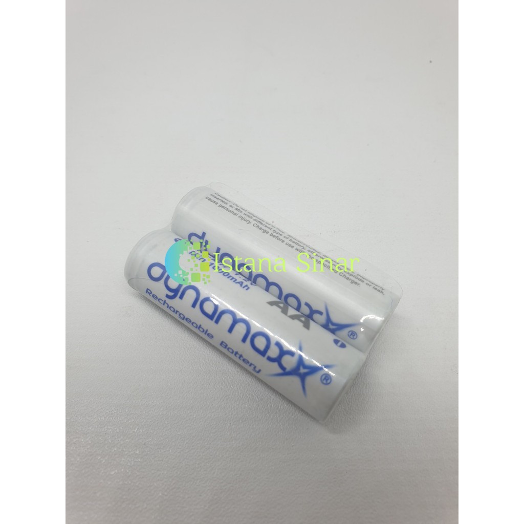 BATRE / BATERAI CAS-RECHARGEABLE AA-DYNAMAX 1000mAH