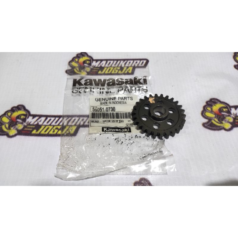 gear gigi selah engkol klx 150 original