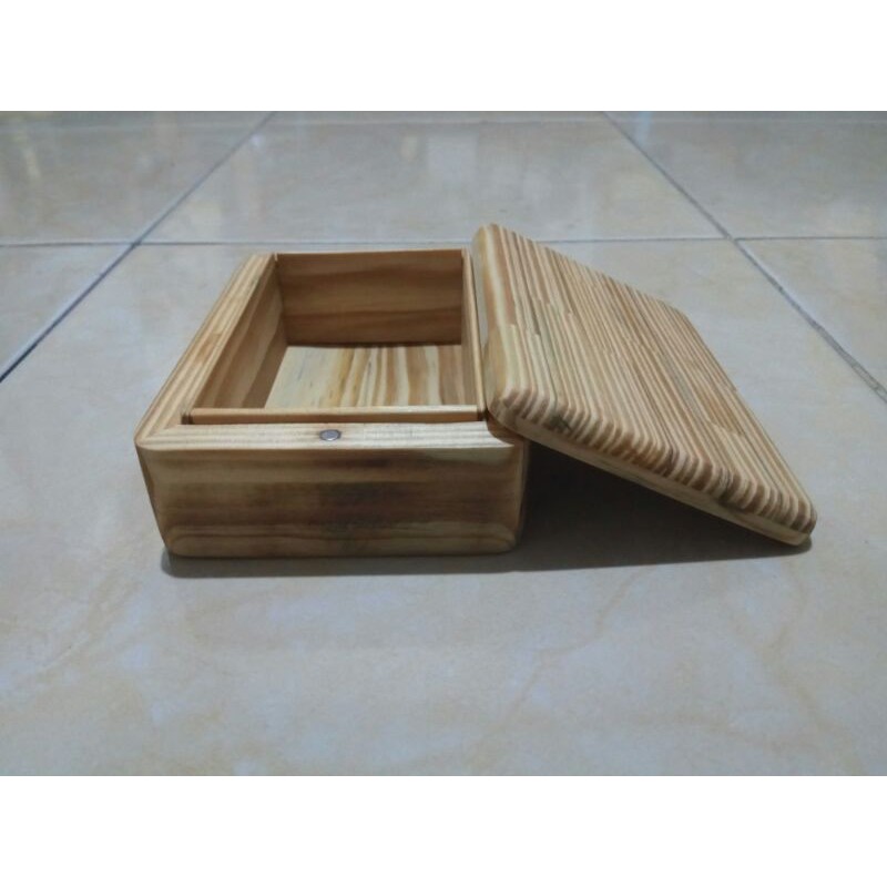 Jual kotak kayu / kotak penyimpanan / kotak kayu serbaguna / kotak kayu