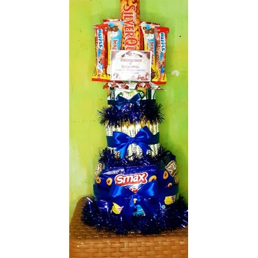 

BUKET SNACK TOWER ULANG TAHUN terpercaya