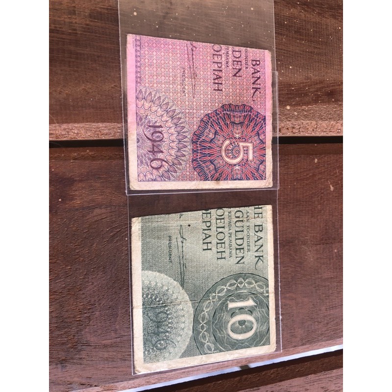 Uang Kuno Sinering 5 dan 10 Rupiah Federal