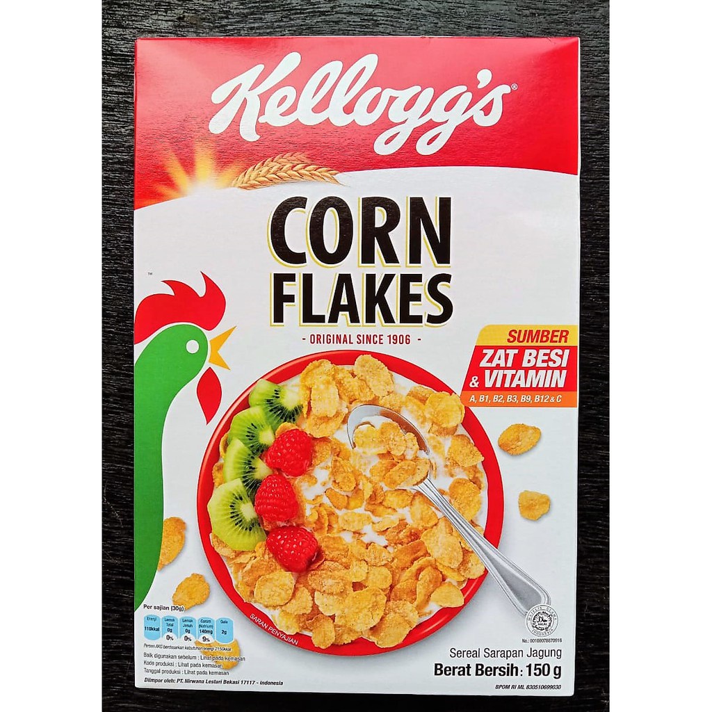 

Sereal Sarapan Kellogg's Corn Flakes Cereal 150 gr