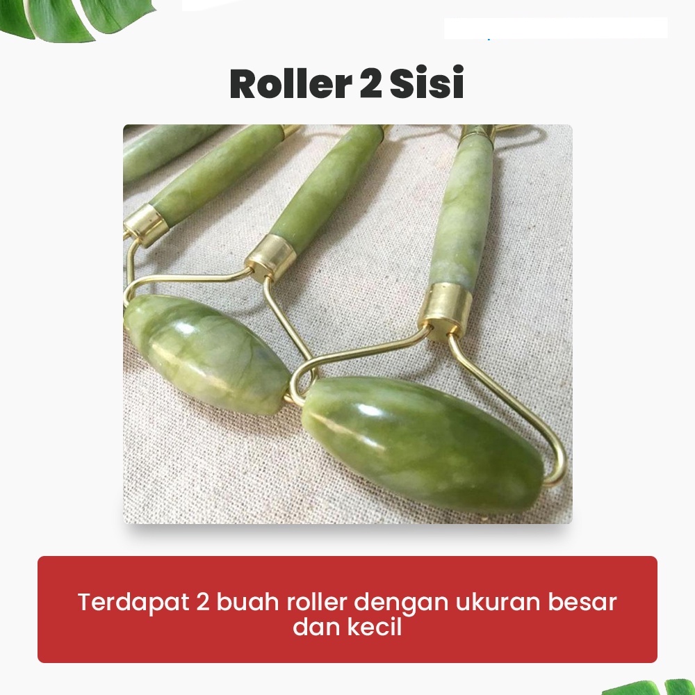 Jade Roller Face Alat Roller Wajah Facial Face Massage