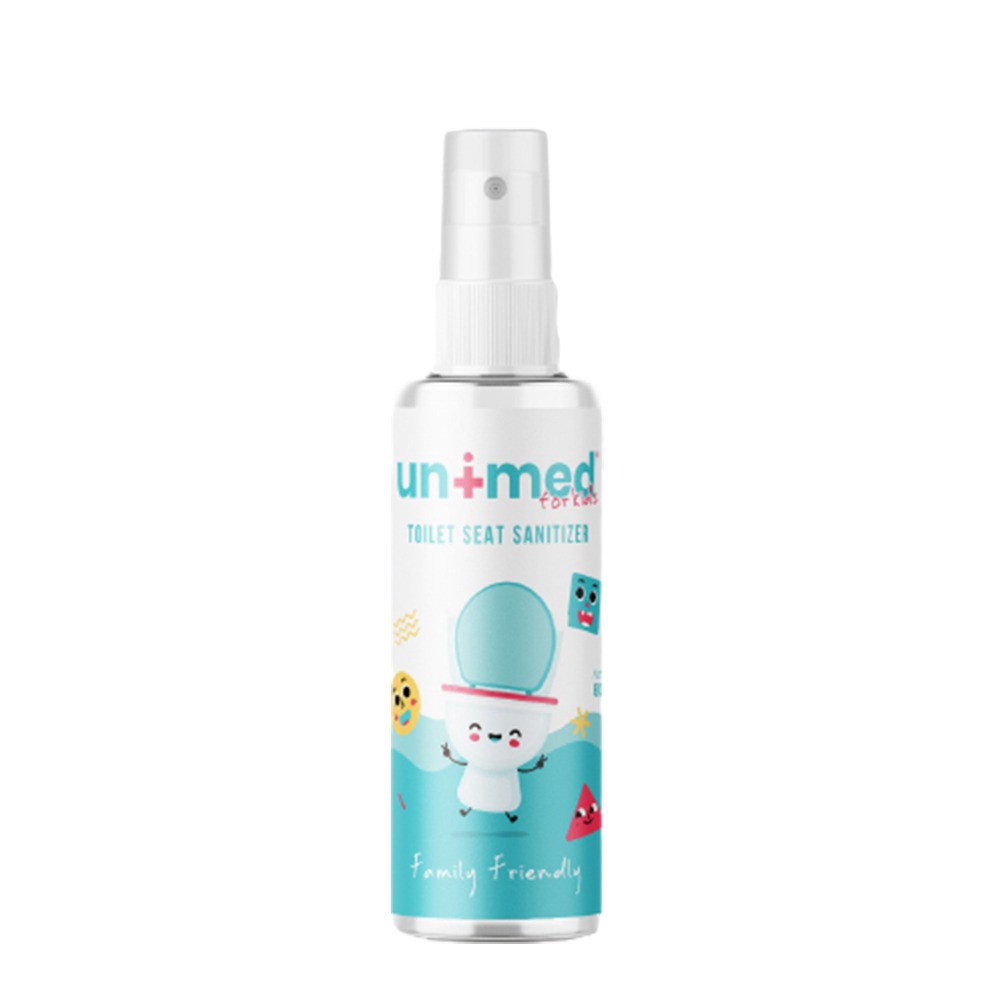 UNIMED KIDS TOILET SEAT SANITIZER 60ML / 044