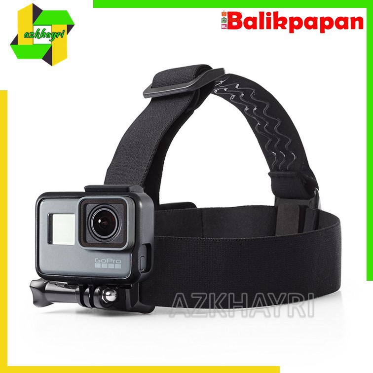 Action Camera Head Strap Kepala Elastis Anti Slip untuk GoPro Xiaomi